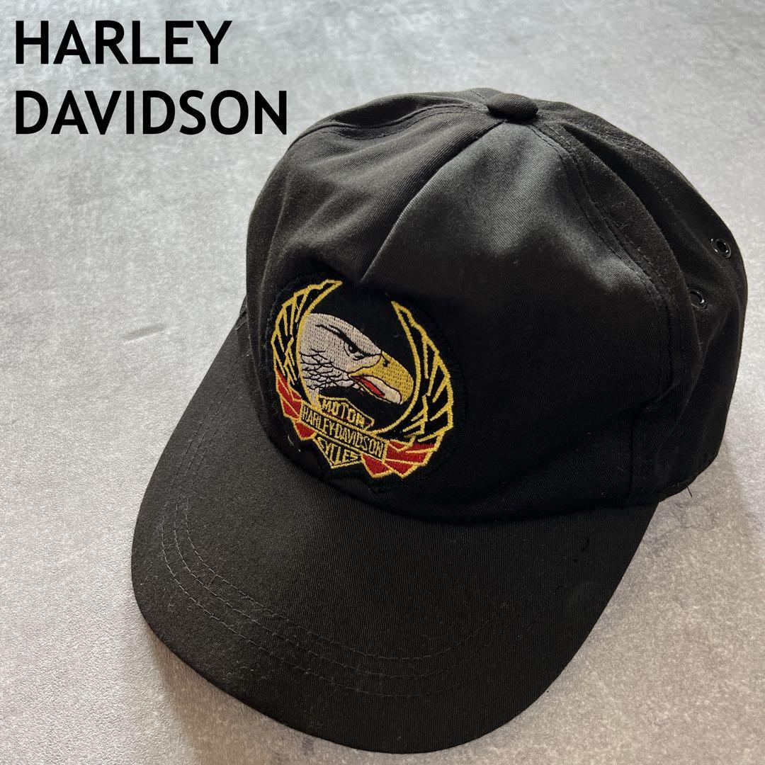 HARLEY DAVIDSON キャップ　帽子　黒　メンズ