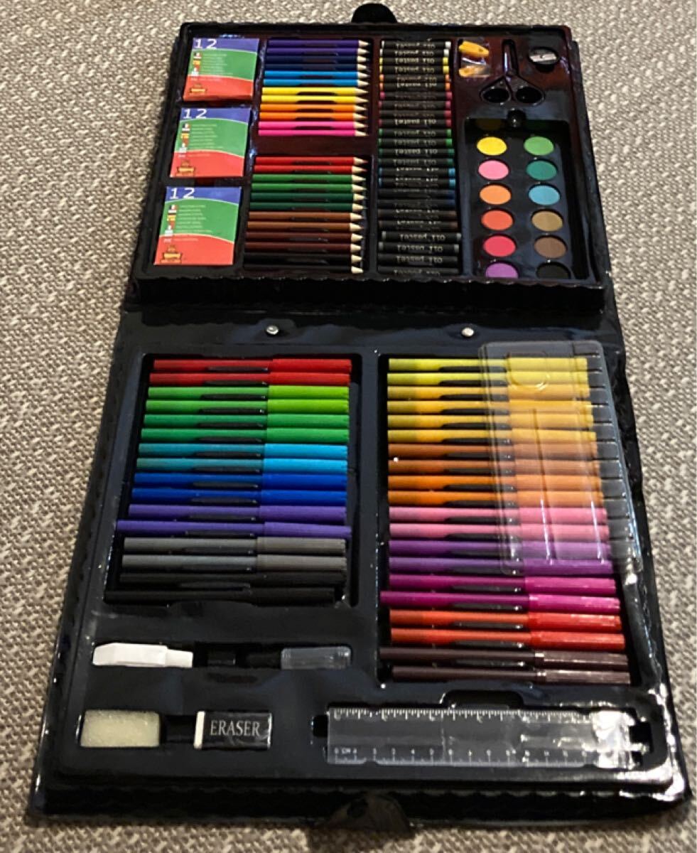 画材 未使用 【 Creative Artist Series 154pieces! クリエイティブアーティストシリーズ 154ピース [並行輸入品] 】 色鉛筆 クレヨン 