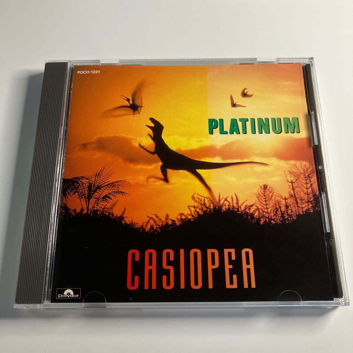 WY11【盤面良好】PLATINUM * CASIOPEA プラチナム*カシオペア　POCH-1221 CD