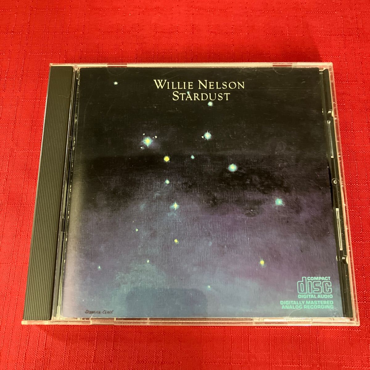 WY12【盤面良好】ウィリーネルソン WILLIE NELSON STARDUST CD