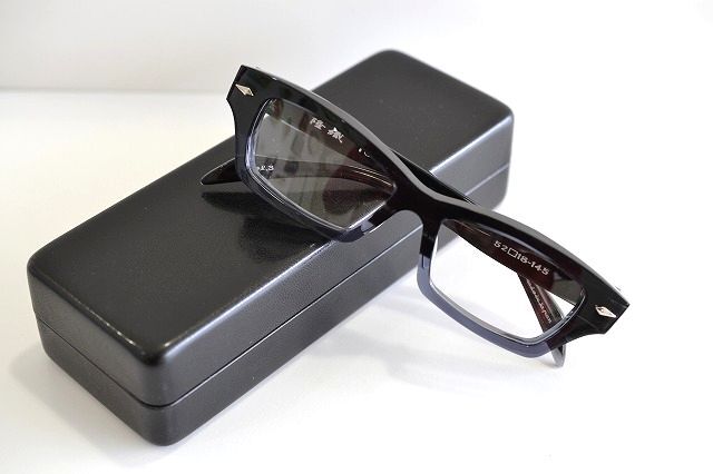 隆織 メガネフレーム TO-015 職人手作り　グレー　新品未使用