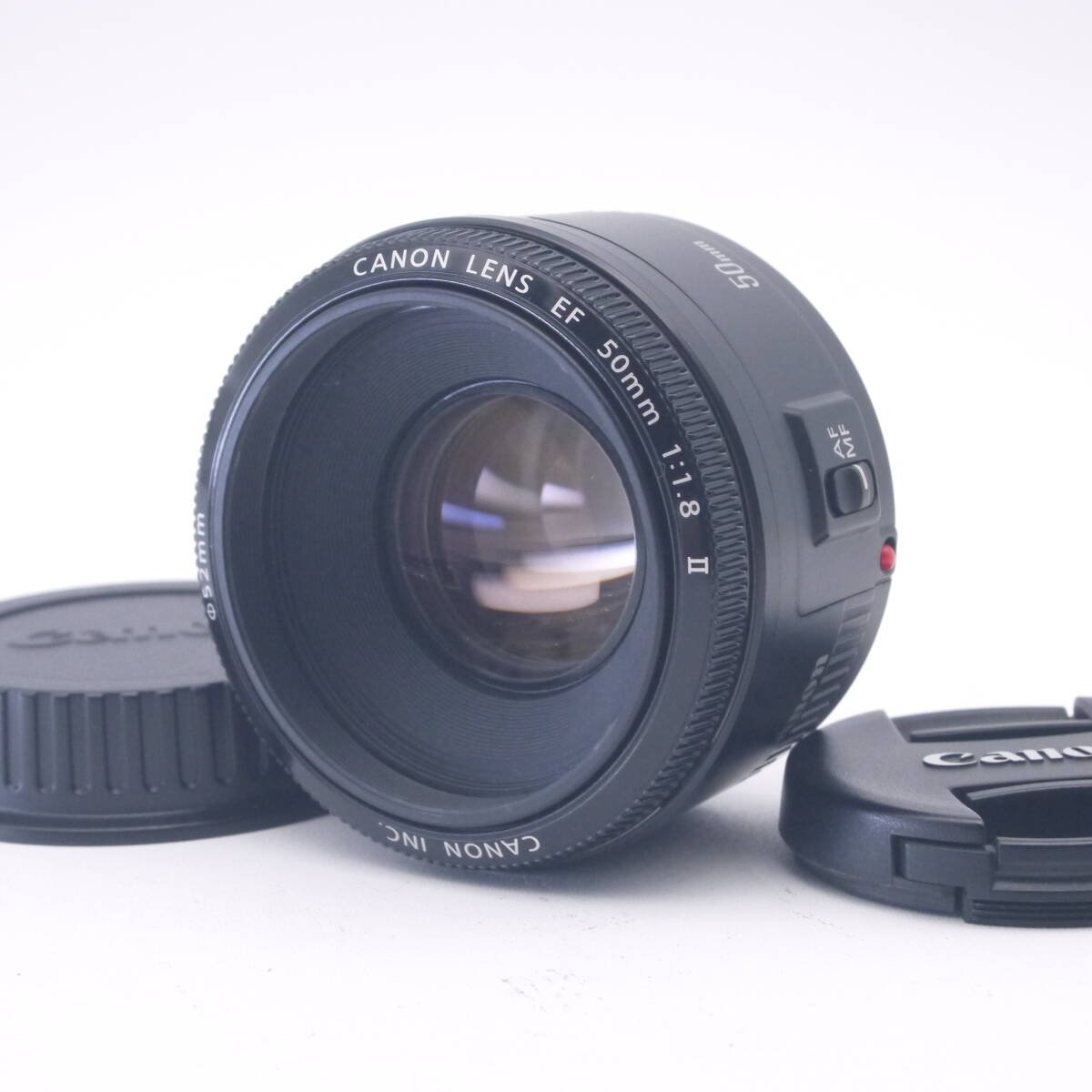 美品 Canon キャノン EF 50mm F1.8 II 単焦点レンズ #AA3890
