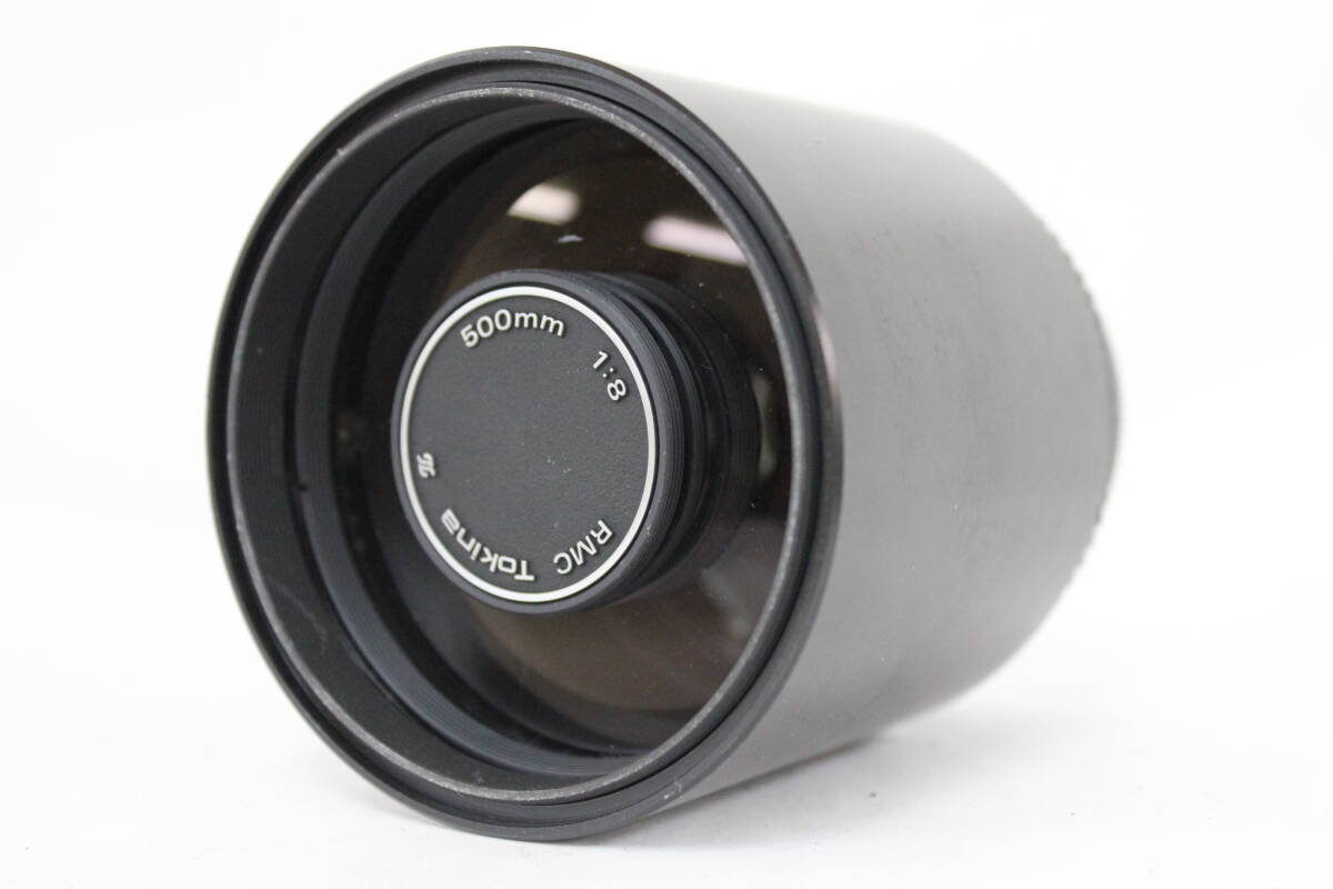 【返品保証】 トキナー Tokina RMC 500mm F8 キャノン FDマウント ミラーレンズ M5323