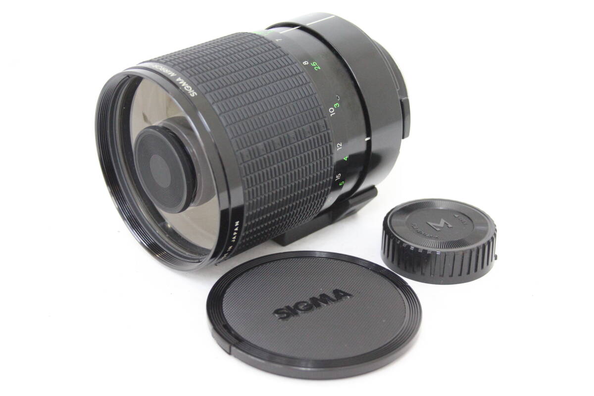【訳あり品】 シグマ Sigma MIRROR-TELEHOTO MULTI-COATED 600mm F8 ペンタックスマウント 前後キャップ 三脚座付き ミラーレンズ M5202