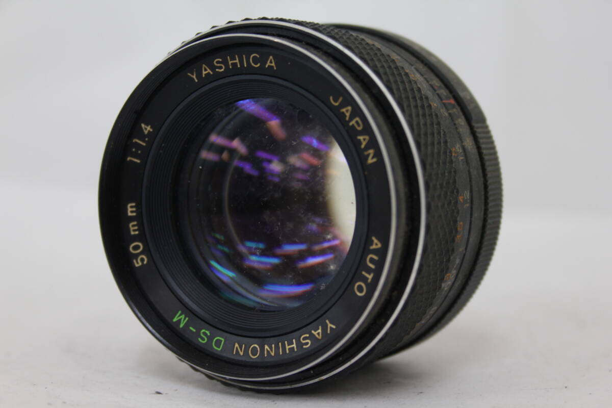 【訳あり品】 ヤシカ Yashica Auto Yashinon DS-M 50mm F1.4 M42マウント レンズ M5657