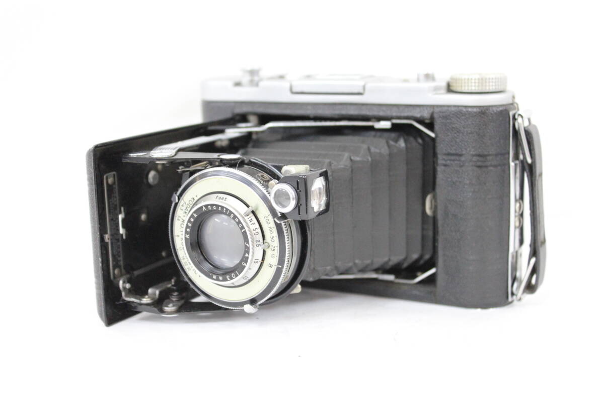 【訳あり品】 コダック Kodak Monitor SIX-20 103mm F4.5 蛇腹カメラ M5900