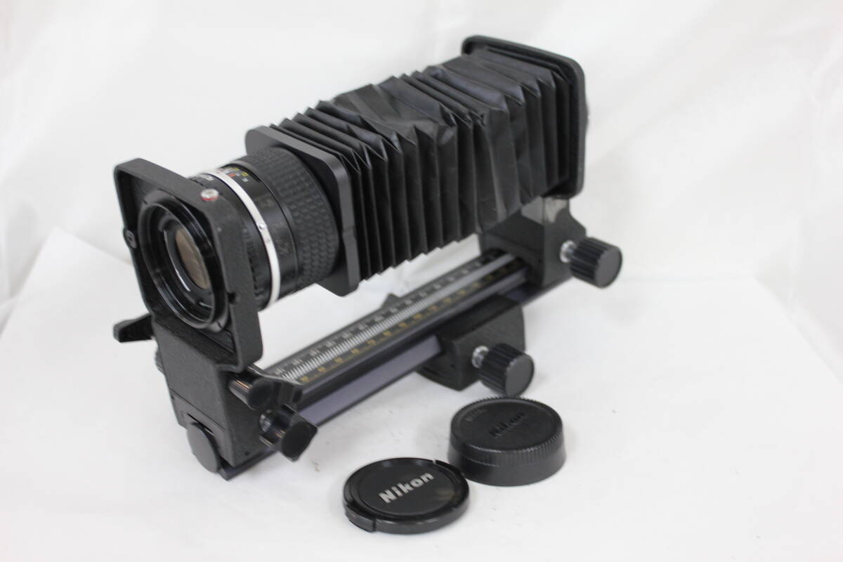 【返品保証】 ニコン Nikon LENS SERIES E 100mm F2.8 BELLOWS PB-6 前後キャップ付き レンズ M5991