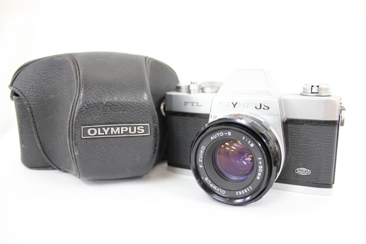 【訳あり品】 オリンパス Olympus FTL F.ZUIKO AUTO-S 50mm F1.8 ケース付き ボディレンズセット M5997