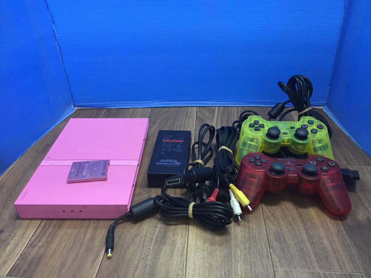ソニー プレイステーション2 SCPH-77000セット 中古品7019