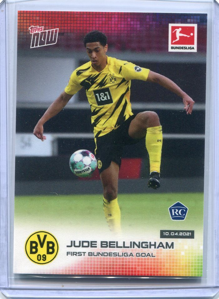 2021 Topps Now Bundesliga 165 Jude Bellingham RC ベリンガム　ドルトムント