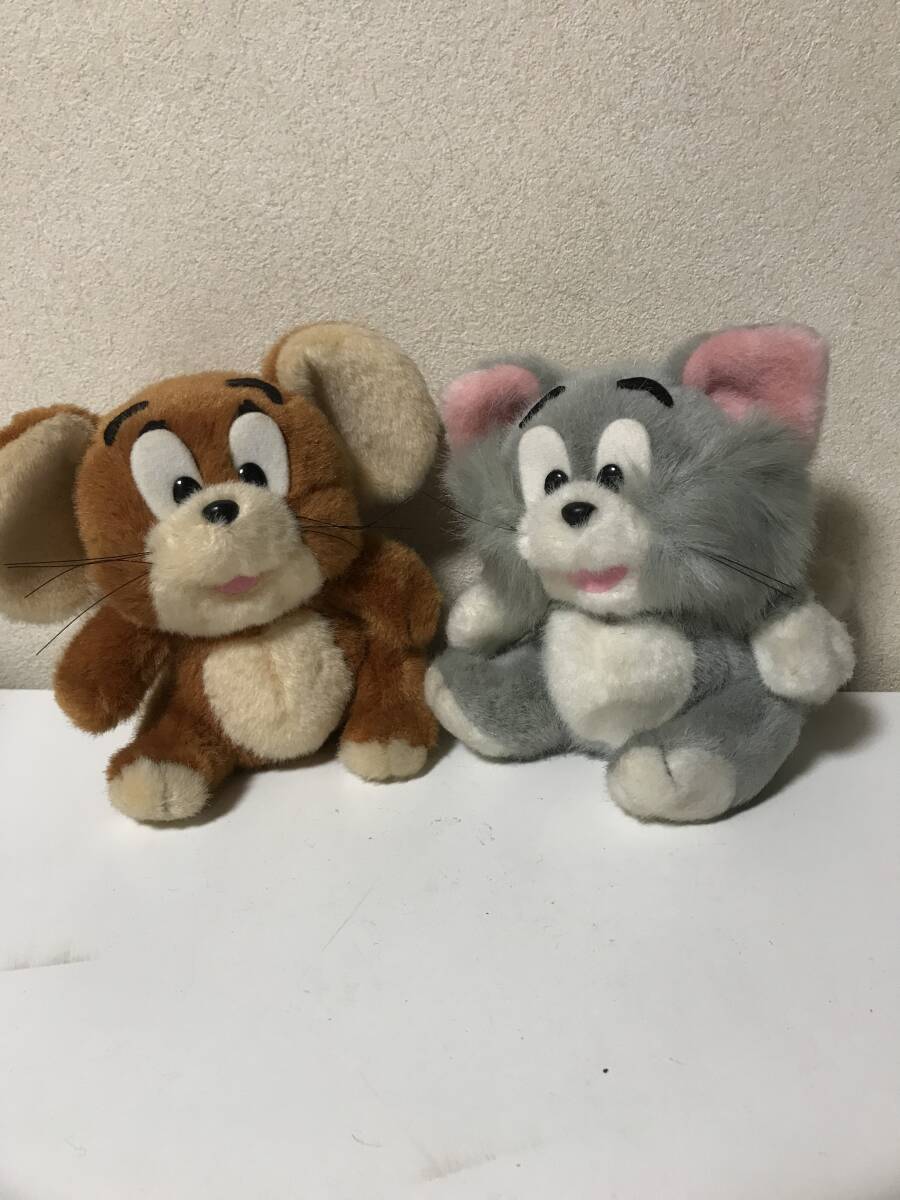 みちのく銀行　トムとジェリー　ぬいぐるみセット　計2個　高さ約15.5cm 【2-6041518】