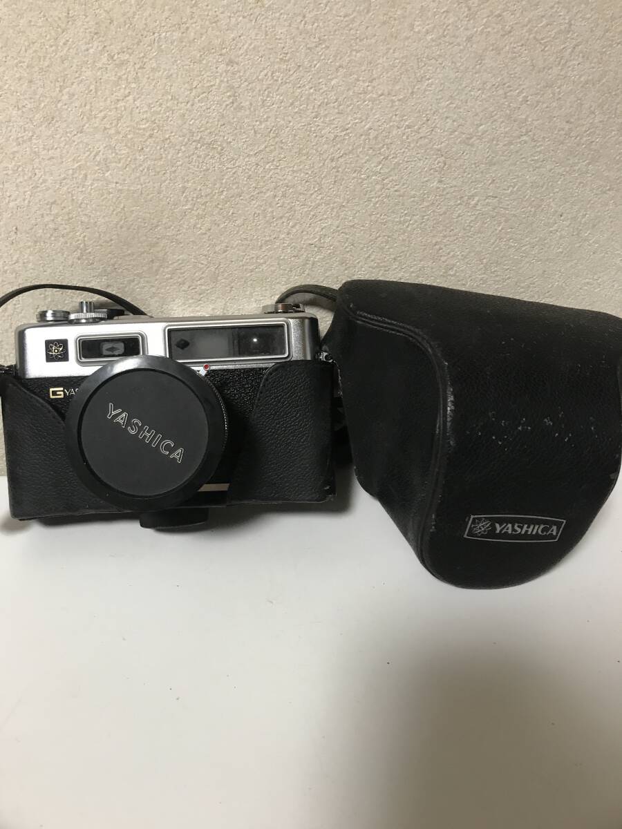 動作未確認の為ジャンク　電池蓋開かず未確認　G YASHICA ヤシカ　GS electro35 エレクトロ35 1:1.7 f=45mm 【4CM6041702】