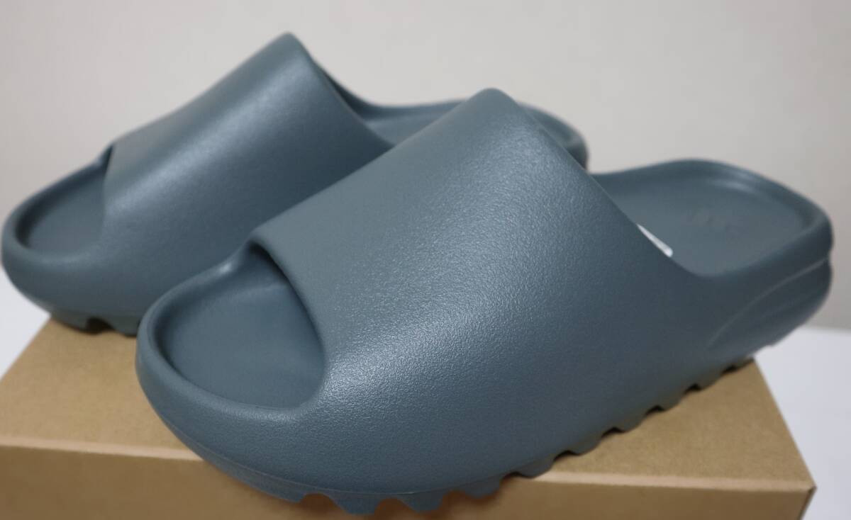 新品☆adidas YZY SLIDE スレートマリン☆サイズ27.5cm イージ－ スライド