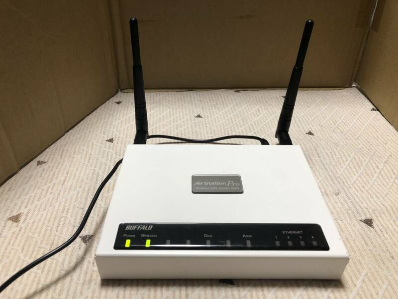 BUFFALO AirStationPro Wireless LAN Access Point WALAH-G54 無線LANシステム　通電確認済み　ジャク品