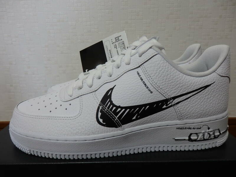 即決☆レア！限定！♪新品 NIKE ナイキ AIR FORCE 1 '07 LOW LV8 UTILITY エアフォース１ ユーティリィティ スケッチパック 27.0cm♪25周年