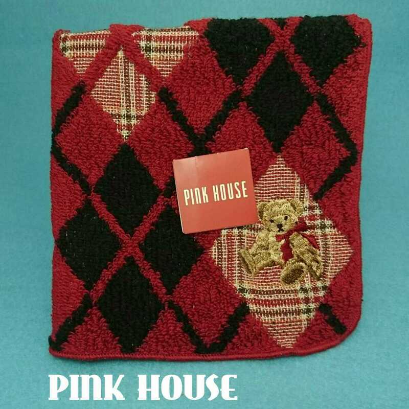 【未使用新品】　PINK HOUSE　ピンクハウス　タオル　ハンカチ　78　8548