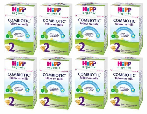 [800g 8個セット] HIPP(ヒップ)organic COMBIOTIC 有機原料使用 オーガニック粉ミルク【6から12ヶ月】