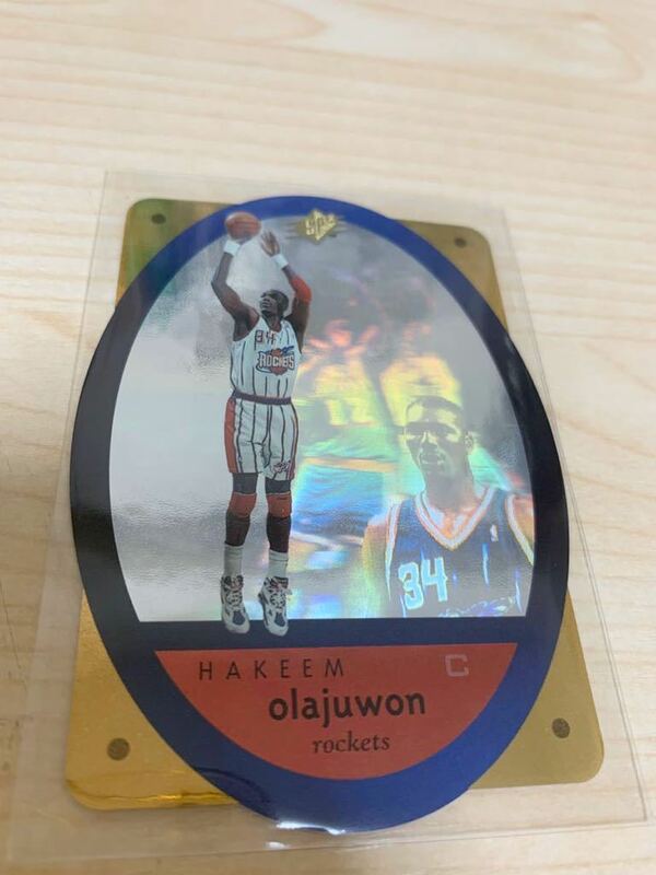 NBA Trading Card Hakeem Orajuwon Upper Deck SPX Gold #19 96-97 アキームオラジュワン ヒューストンロケッツ Houston Rockets 90年代