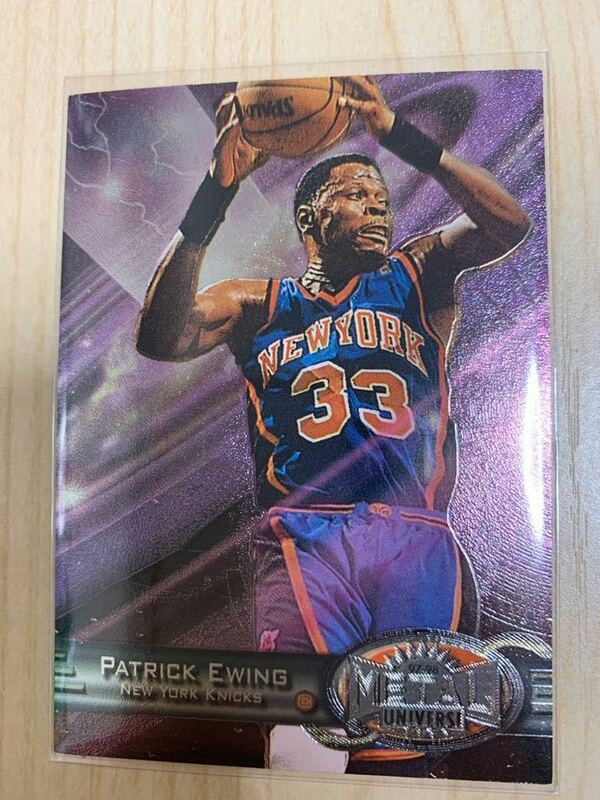 NBA Trading Card Patrick Ewing Metal Universe Skybox #26 97-98 パトリックユーイング New York Knicks 90年代