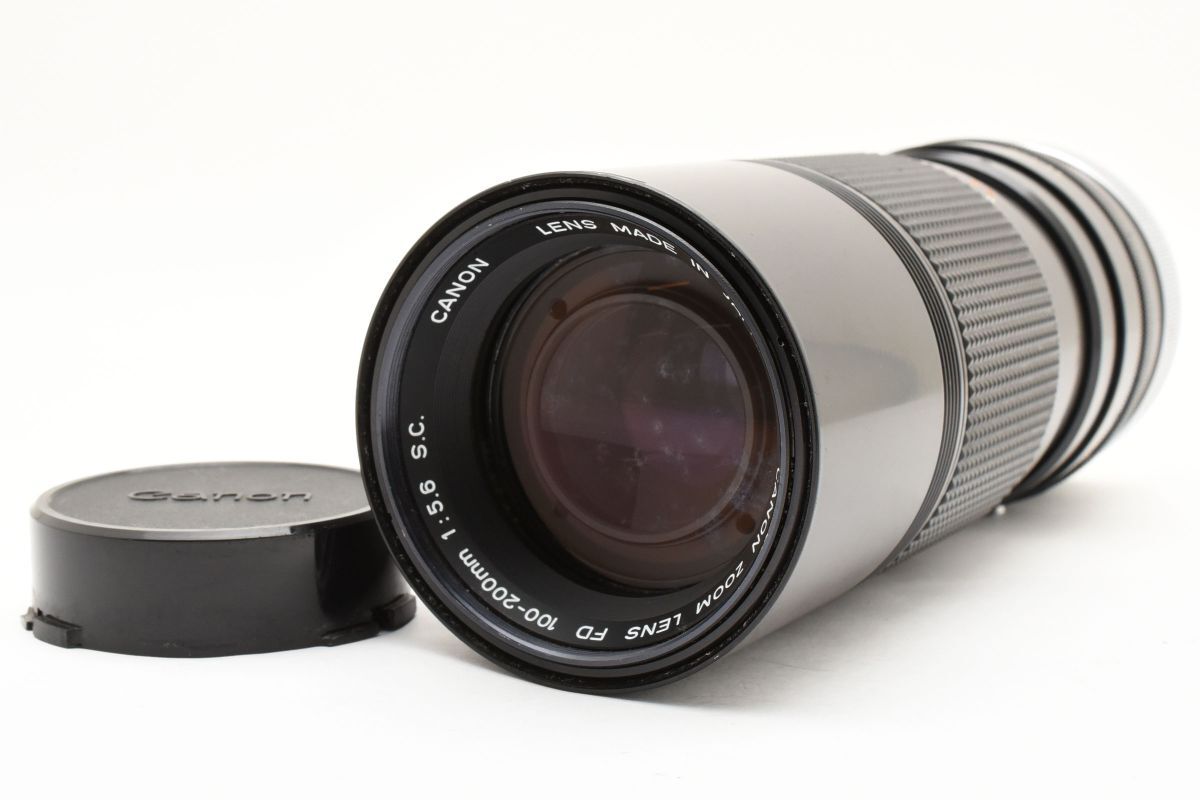 V030171★キャノン canon fd 100-200mm f5.6 s c