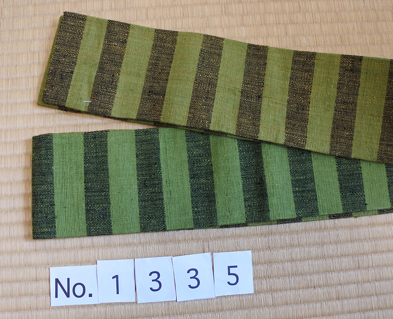 結城紬の角帯（No.1335)