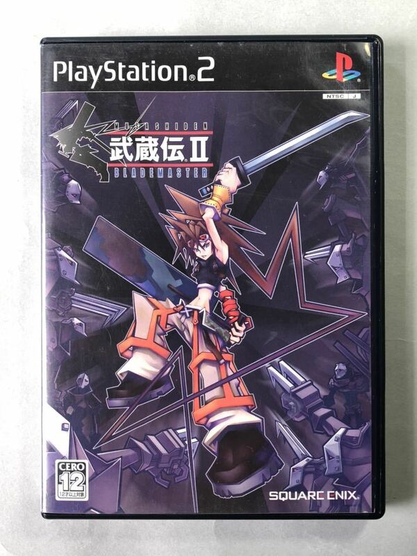 武蔵伝Ⅱ ブレイドマスター　PS2ソフト SONY プレイステーション2 スクウェア・エニックス