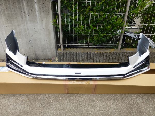80 85 VOXY MODELLISTA モデリスタ ヴォクシー ZS 後期 純正 オプション フロント ハーフ スポイラー リップ 070 メーカー塗装品