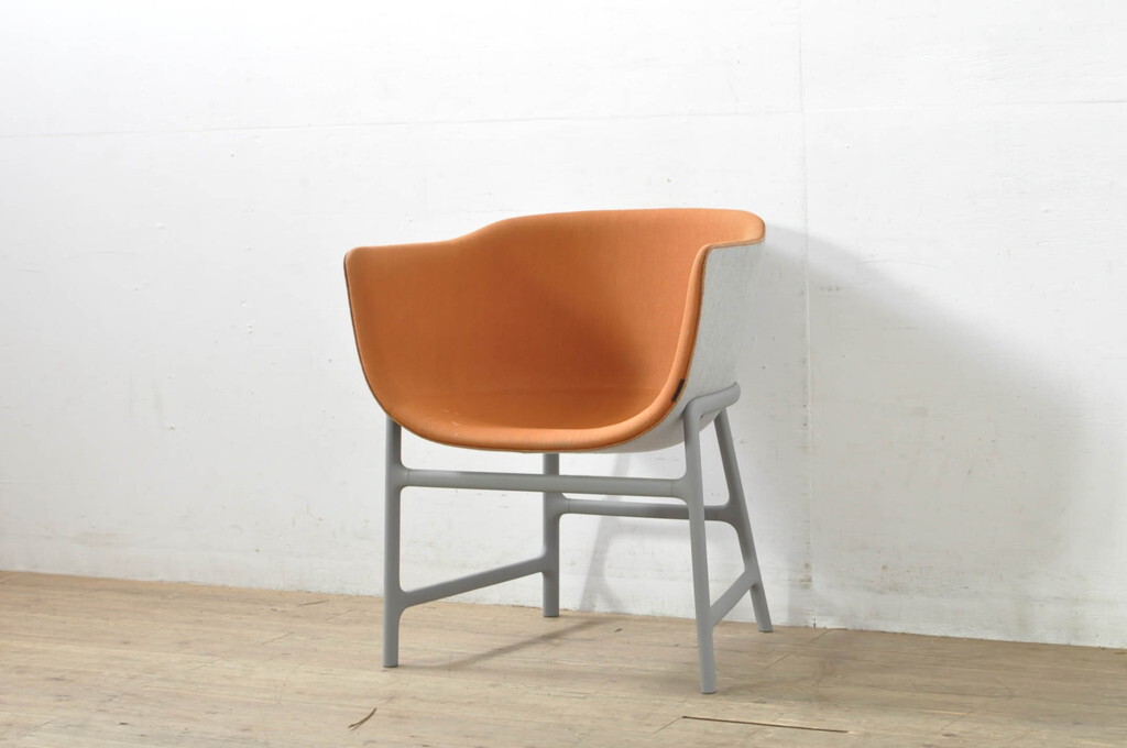 R-080064中古 デンマーク FRITZ HANSEN(フリッツ・ハンセン) CECILIE MANZ minuscule(ミナスキュール) ラウンジチェア(アームチェア、椅子)