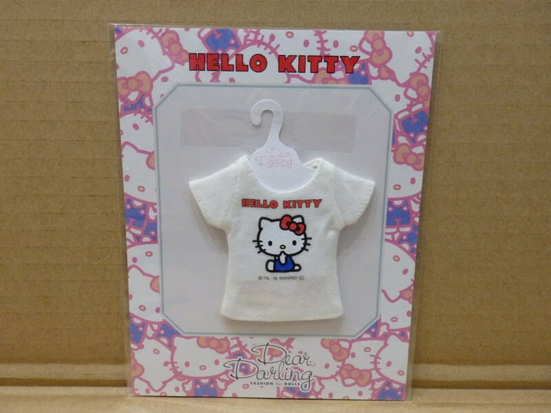 ブライス用 Tシャツ 「ハローキティ」 ブライス 22cm コスチューム サンリオキャラクターコラボTシャツ キティちゃん