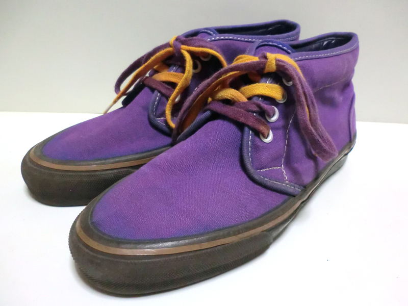 ♪80年代 米国製 Made in USA VANS CHUKKA BOOT バンズ チャッカブーツ 年式比状態良好♪