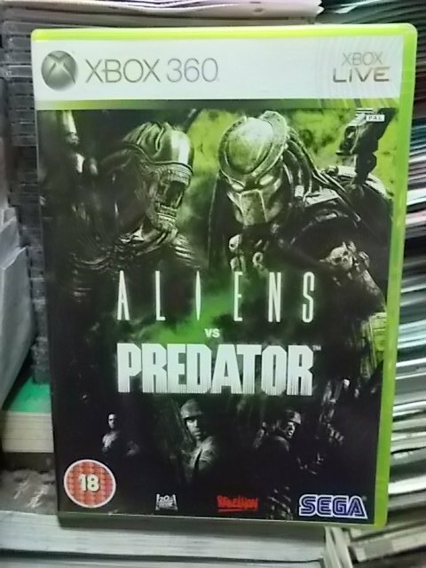 Xbox360ソフト　ALIENS VS PREDATOR　(海外版)