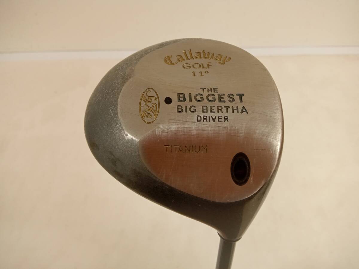 ★即決！日本仕様★Callaway/キャロウェイ★メンズ右打ち用ドライバー/1番ウッド/1W★THE BIGGEST BIG BERTHA DRIVER★R★#70406MW_S2H2★
