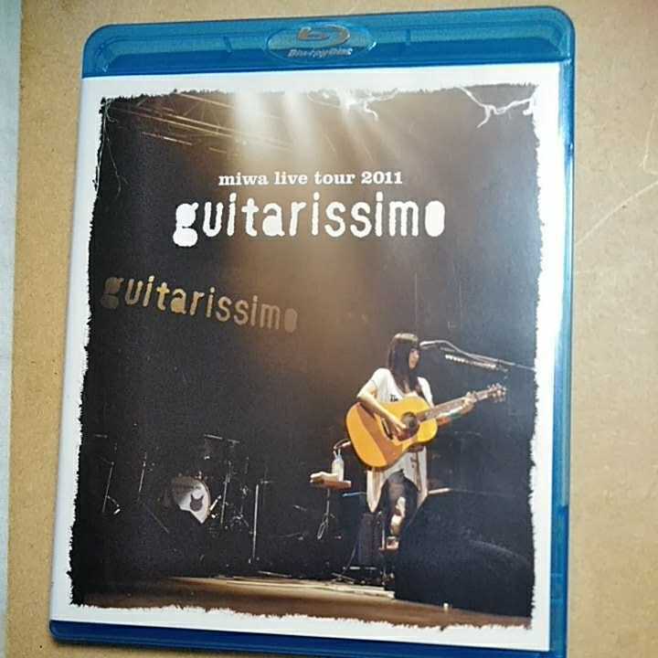 guitarissim miwa live tour2011/miwa ブルーレイ　Blu-ray　　　　,B
