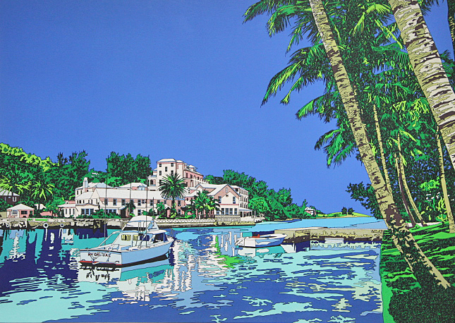 ■★鈴木英人 【サーフ No.2】 丸の内ギャラリー取扱い リトグラフ 直筆サイン エディション有り 証明書有り　