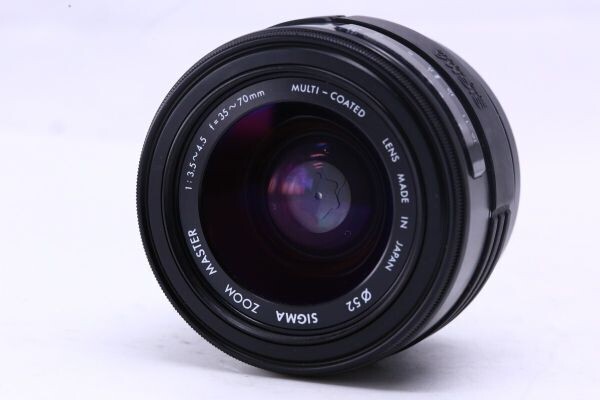 シグマ SIGMA ZOOM MASTER 35-70mm F3.5-4.5 MINOLTA ミノルタ用#16609