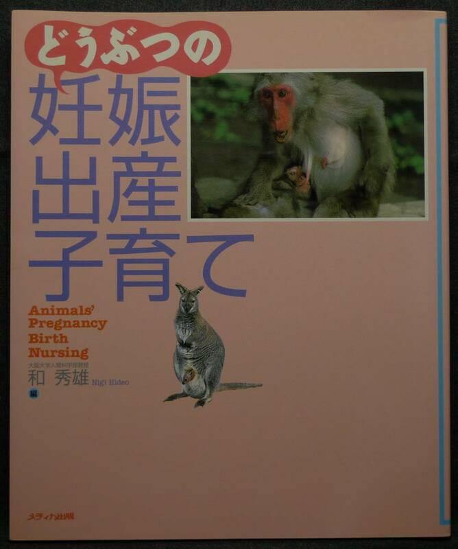 【超希少】【初版、新品並美品】古本　どうぶつの妊娠・出産・子育て　編集：和秀雄　（株）メディカ出版