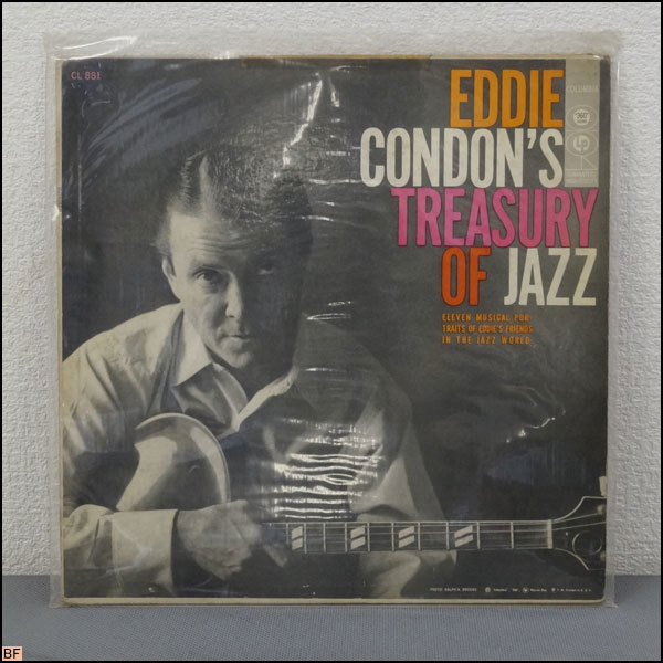 税込◆LP◆EDDIE CONDON´S TREASURY OF JAZZ COLUMBIA オリジ米盤 CL881 ジャズ レコード 音楽 コレクター品-N2-348