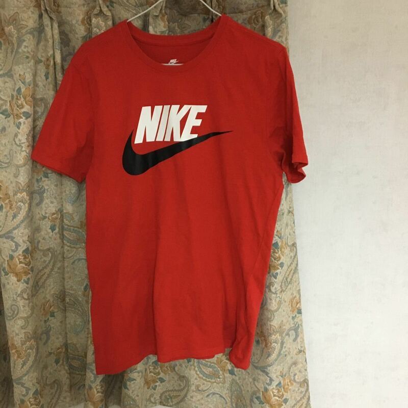 ナイキ NIKE Tシャツ 半袖シャツ ビッグロゴ Lサイズ ジム 筋トレ