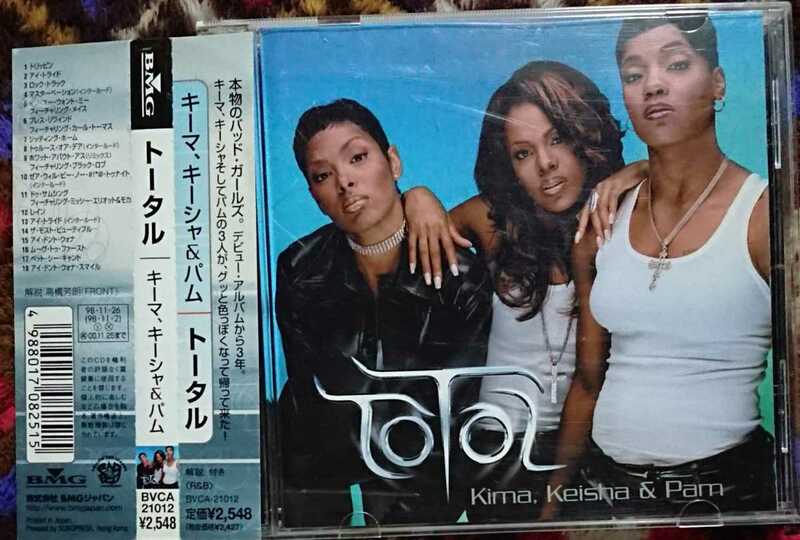 送料無料！中古CD帯あり TOTAL /Kima,Keisha & Pam 検:CARL THOMAS/ MASE /BLACK ROB /MISSY ELLIOTT & MOCHA 