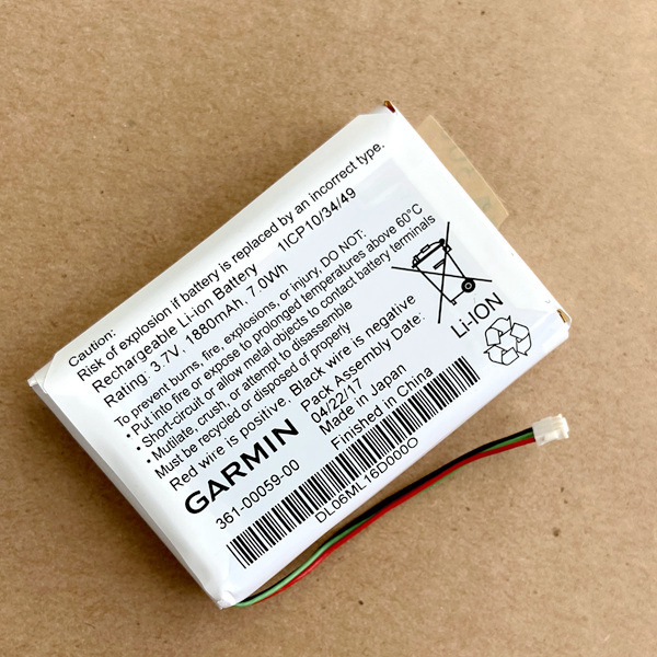 純正品　ガーミン Garmin GPS ZUMO 350LM用バッテリー 電池パック(361-00059-00)・新品未使用