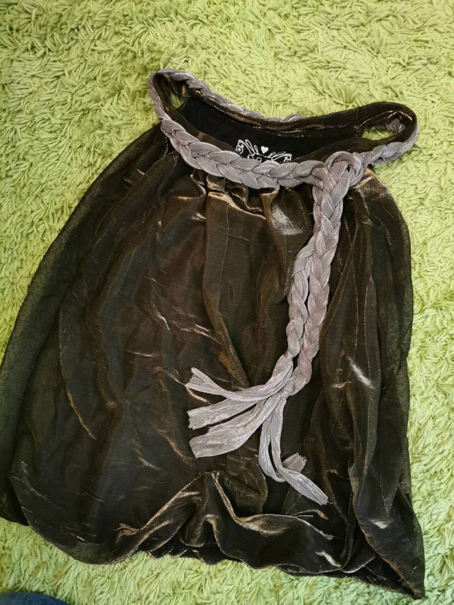 RASTA MANIS 発表会に!! ラメバルーンワンピース 120ｃｍ