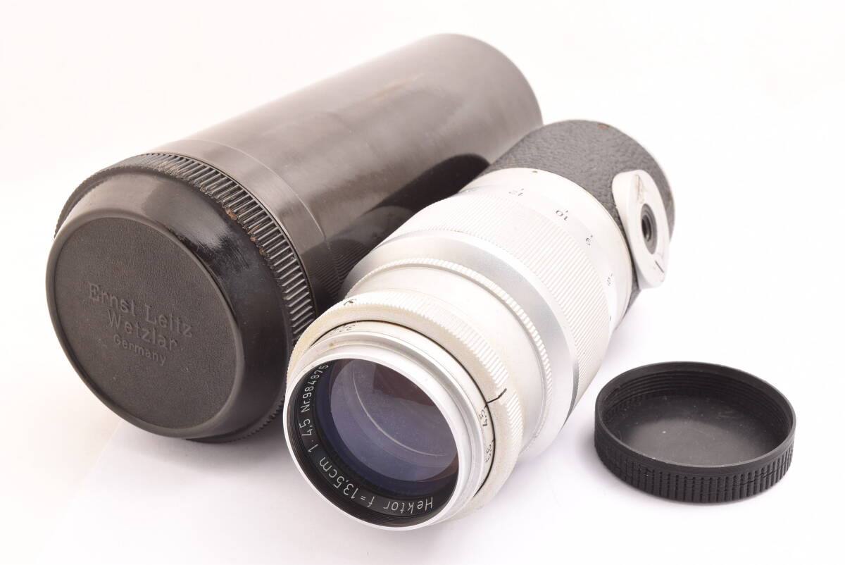 ライカ HEKTOR ヘクトール 135mm 13.5cm f4.5 #984875 156-7-6
