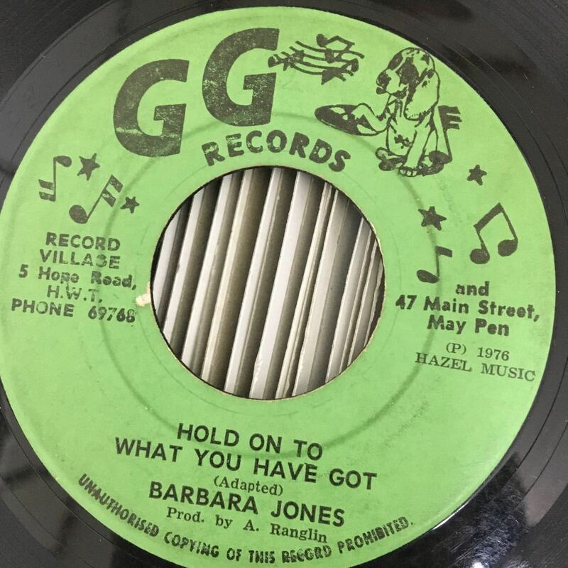 hold on to what you have got/barbara jones