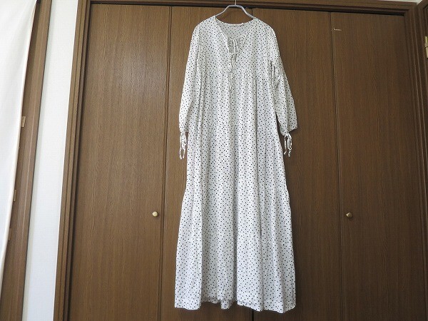 ザラホーム　コットンマキシ丈ワンピース　ZARA HOME
