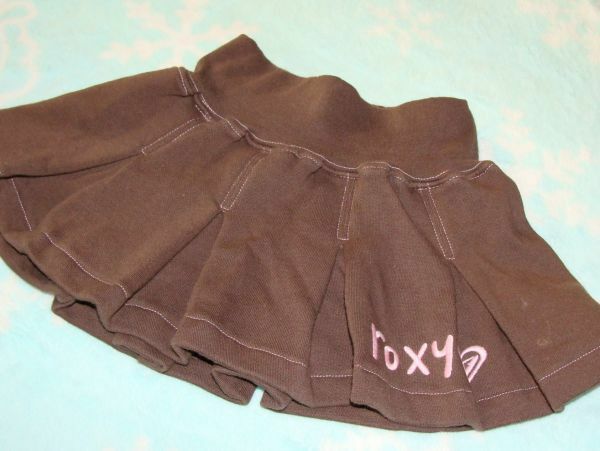 【USED】★ロキシー/ ROXY★ 裏起毛スウェット地 ミニスカート XS（90）　 M55