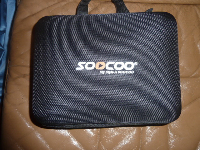 5120x3840画素 アクションカメラ　SOOCOO C30 wifi2.4G 　（SONY IMX078) Li ION バッテリ2本付属　新同品