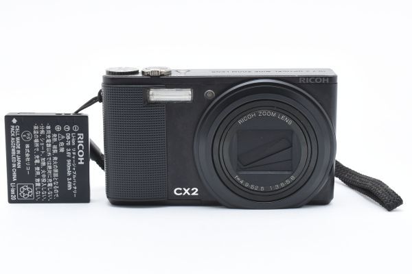 ◆難あり◆撮影OK◆ リコー RICOH CX2 ブラック コンパクト デジタルカメラ 現状 #5100