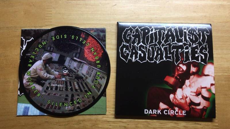 Capitalist Casualties Dark Circle 5ep ピクチャーディスク　fast core power violence slight slappers