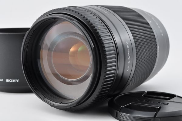Sony ソニー 75-300mm f/4.5-5.6 Telephoto Lens 1.5m 4.9ft macro 2503018