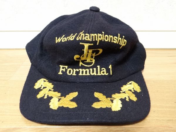80年代 ビンテージ ジョンプレイヤースペシャル John Player Special F-1 レーシング 旧車 帽子 Mサイズ レトロ 当時物